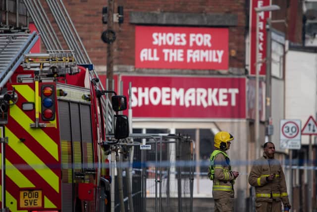 Smart Mart, Smart Play and South Shore Pitstop Cafe were among the businesses affected, with the indoor play area "completely destroyed" by the fire.