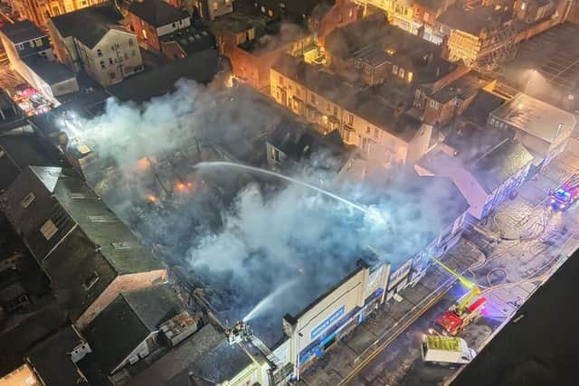 Waterloo Road fire, Blackpool.