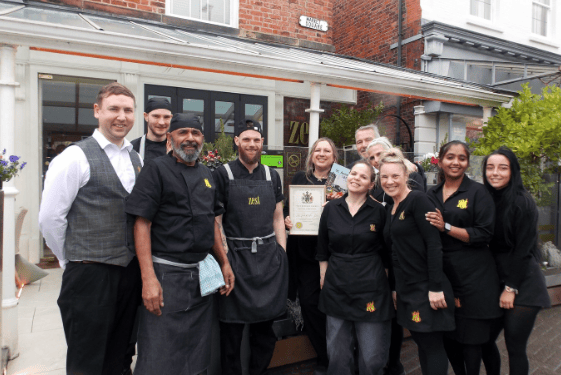 Zest Lytham team