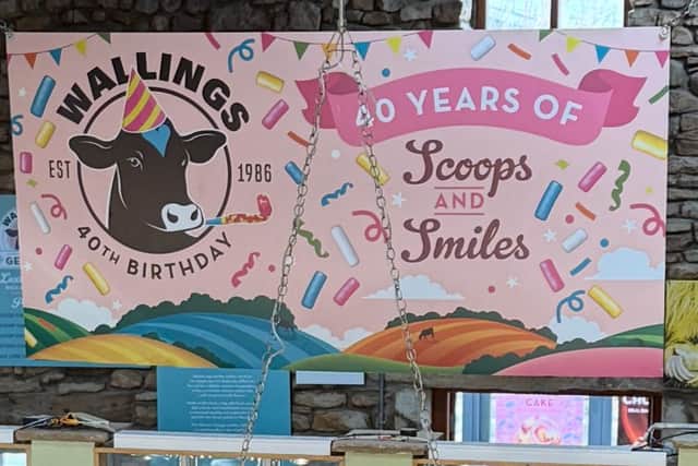 Wallings ice cream to celebrate its 40th birthday this year