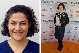 Dr Farzaneh Mani, who sees patients at Spire Fylde Coast Hospital was named Private GP Surgery of the Year at the Prestige Awards North England 2025/26