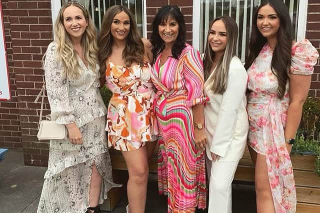 Julie and her four daughters