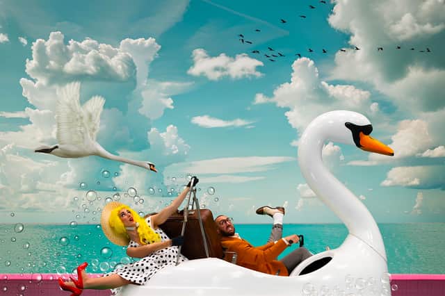 Swan in Love driving