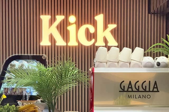 Kick new coffee shop