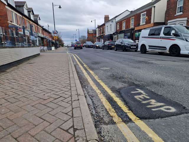 Urgent repairs carried out on 'moon crater' sized pothole in Lytham's Station Road
