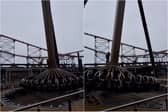 Blackpool Pleasure Beach Resort's new £8.72m mega ride Aviktas has swung for the very first time