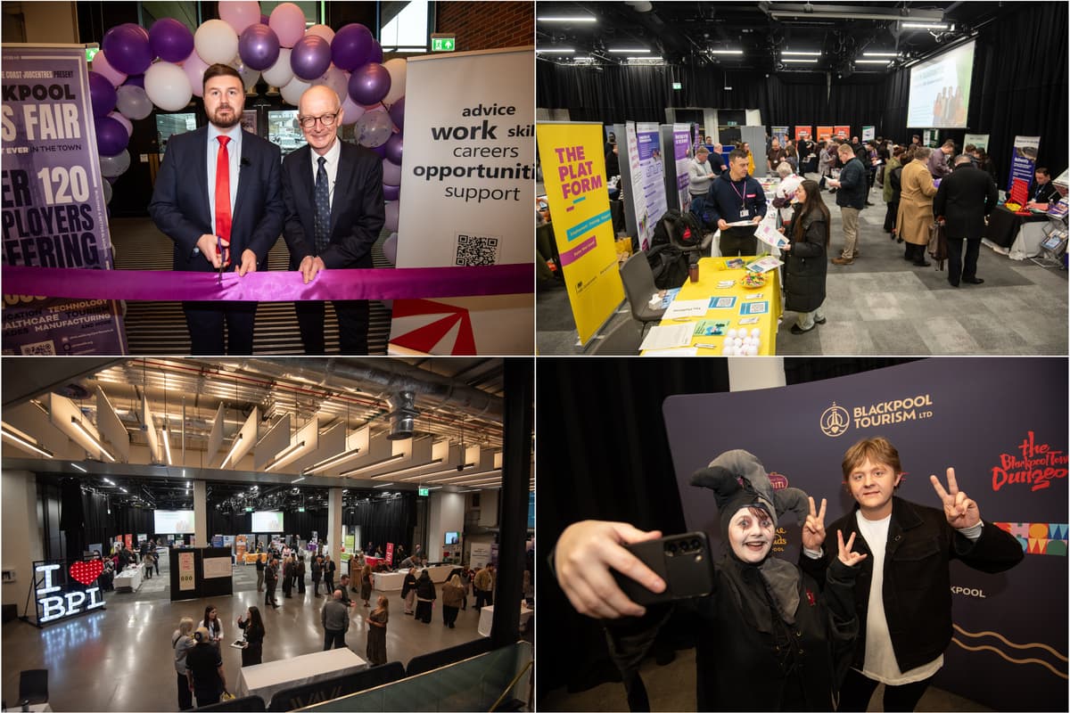 21 photos from Blackpool's biggest ever Jobs Fair as Secretary of State ...