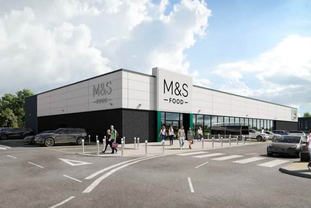 Plans for the new M&S Food Store at Norcross have moved a step closer