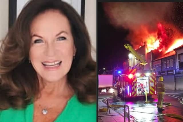 Singer Janet Ridsdale has organised a concert to help peple affected by the Waterloo Road fire