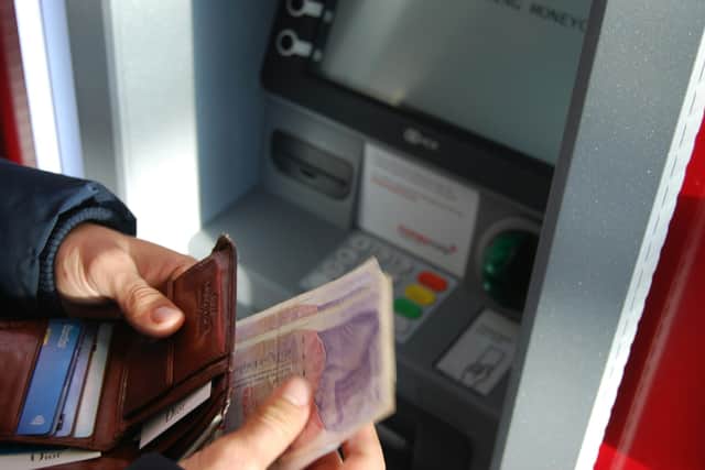 Police have issued a warning after receiving reports of bank cards being stolen and used to withdraw cash i