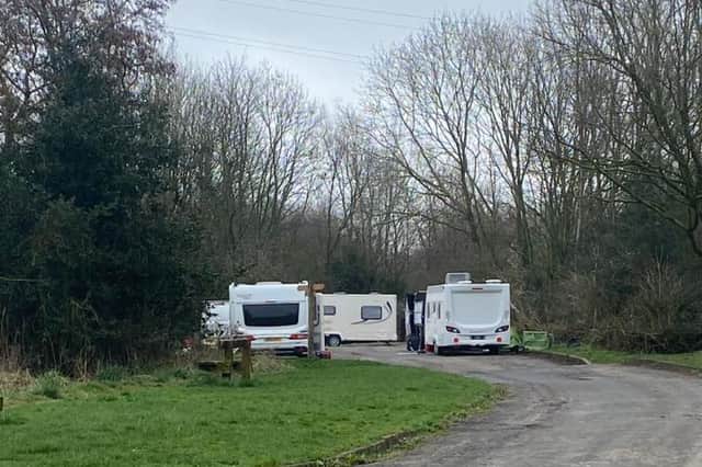 Wyre Council have instructed the Travellers to leave the area