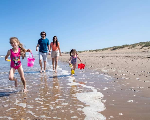 Book some family time on the beach for less than £150 this Easter