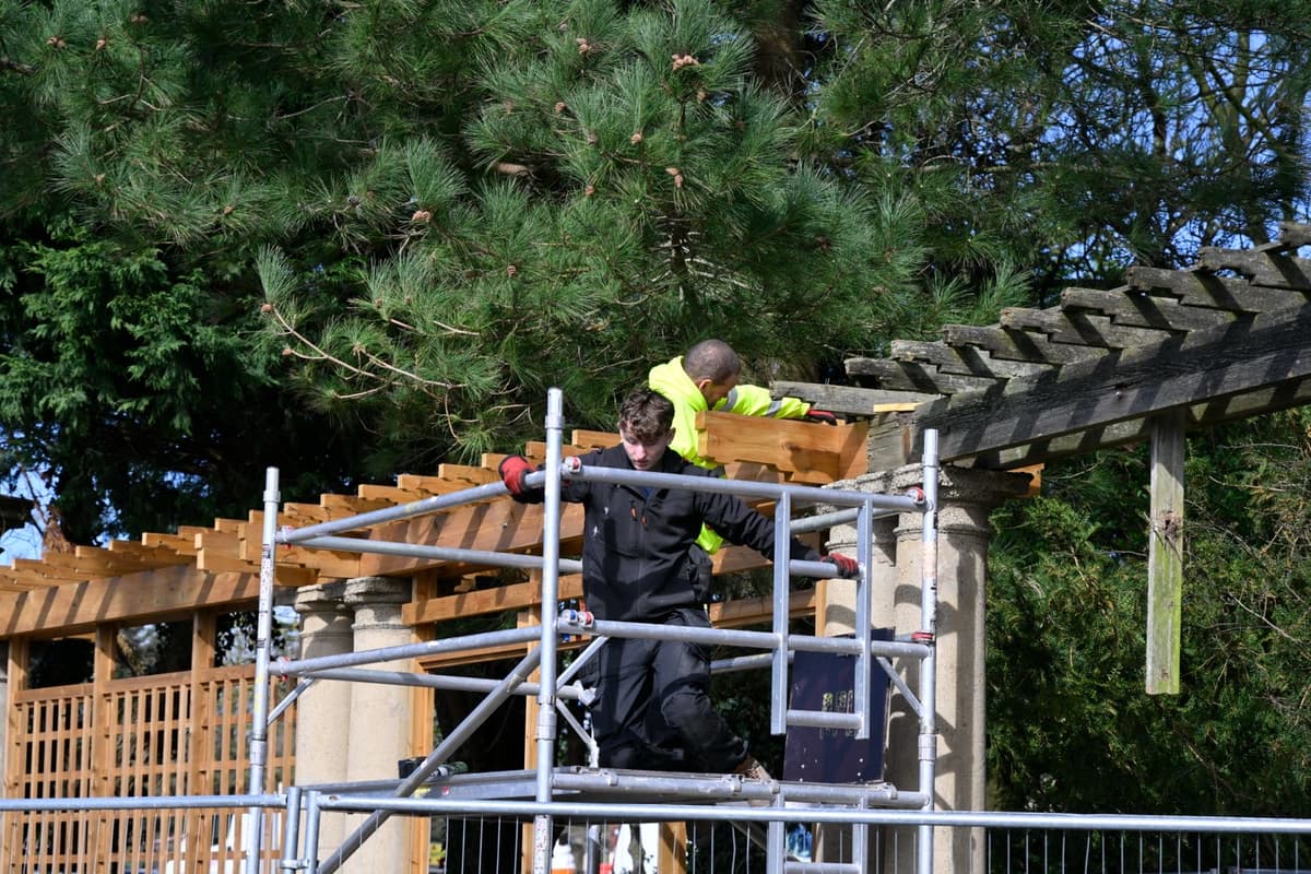 Work begins to restore iconic Stanley Park trellis as part of £500 ...