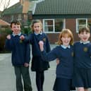 L - R Joseph McFall, Carley Tomlinson, Nicola Beaver, Chantal French, Patrick Bowker, James Ward