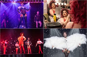Stunning photos of Funny Girls queens on stage and backstage in Blooming Queens spring show