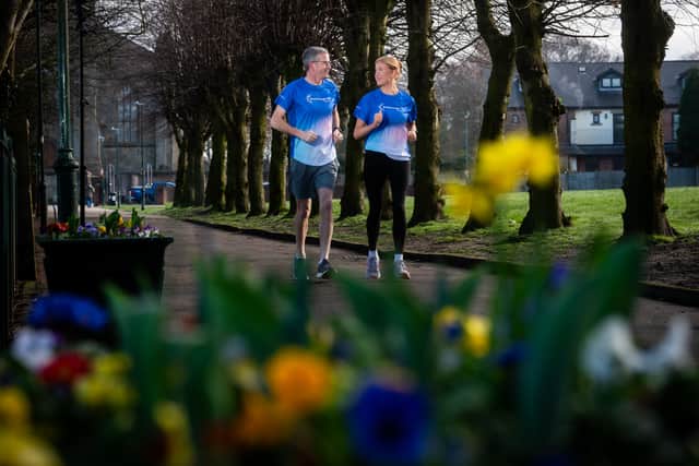 Michael Pate will be running his 200th marathon in London next month with his daughter Caragh. They are raising money for Breakthrough T1D, a charity carrying out research to cure Type 1 diabetes.