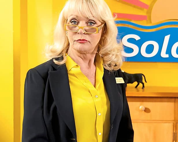 Lytham’s Sherrie Hewson as Solana Hotel manager Joyce