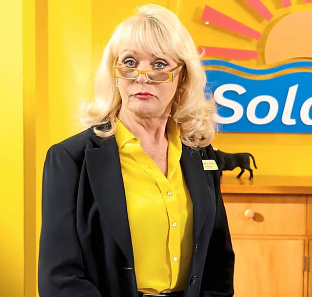 Sherrie Hewson as Solana Hotel manager Joyce