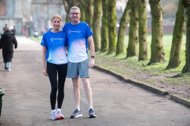 Michael Pate will be running his 200th marathon in London next month with his daughter Caragh. They are raising money for Breakthrough T1D, a charity carrying out research to cure Type 1 diabetes.