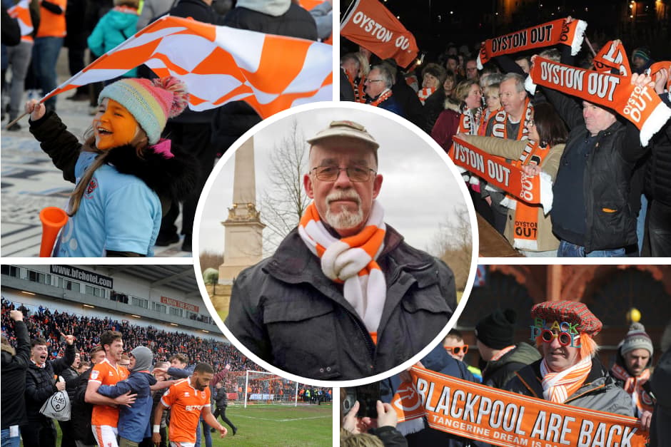 Es war seltsam, 290 Kilometer zu reisen, um vor dem Bloomfield Road ...