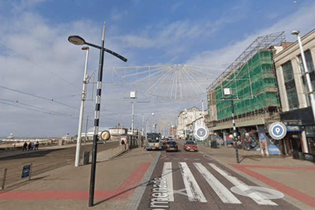 Where: junction West Street, FY1 1HB. Why: Excavation for new service. Full chp8 Maintain pedestrians on large Footpath. Store spoil within the barriers Gang to service form West st Grab access under give take Works duration 4hrs due to id and busy with services. When: 29/03/2026	06/04/2026