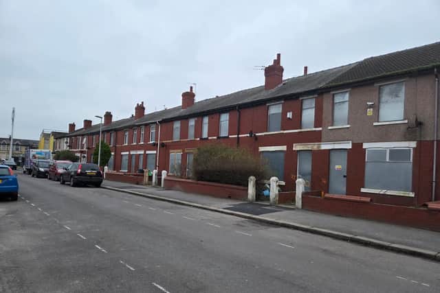 Terraced houses awaiting demolition on Henry Street, Blackpool | Local Democracy Reporting Service