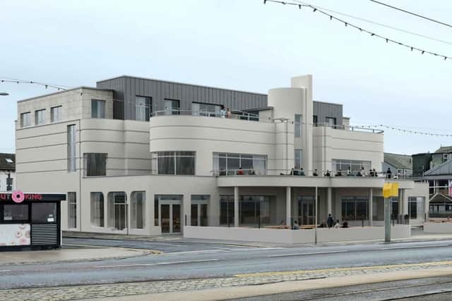 The new building will be follow the designs of the original Yates Bat revamp| Abbott Hull Archetects