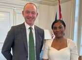 Andrew Snowden and Kemi Badenoch