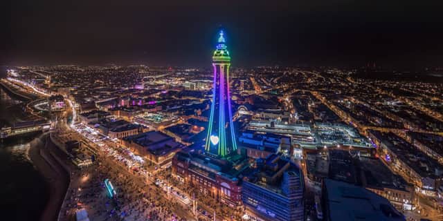 Blackpool’s Illuminations attracted in two-in-every-five visitors to the resort in late summer and autumn last year