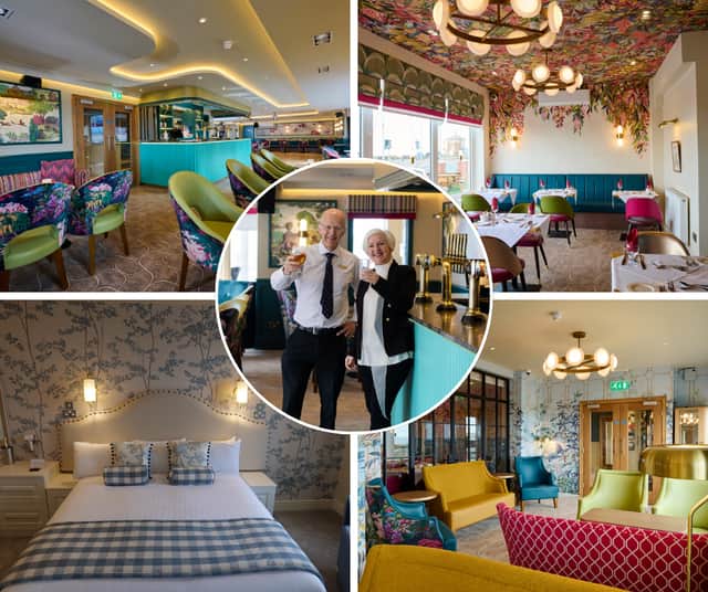 Brother and sister Nigel Seddon and Liz Brown have completed the £1m transformation at North Shore’s The Elgin and Sheraton hotels on Queens Promenade as part of their pledge to reinvest into the businesses for their guests following a successful period of trading.