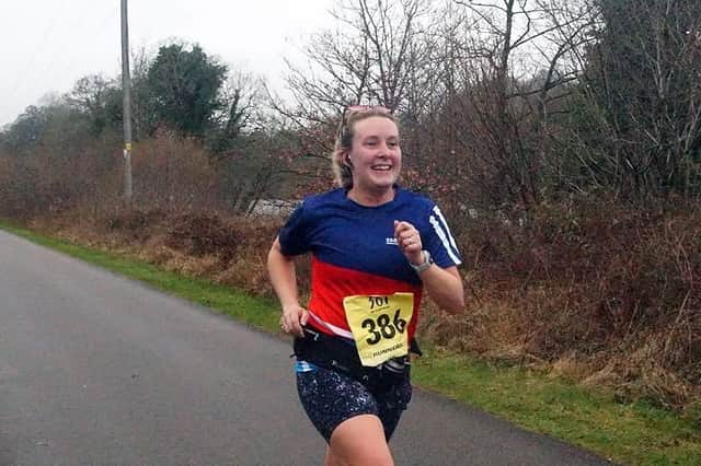 Samantha Parker is running the London Marathon for SSAFA