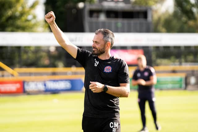AFC Fylde boss Craig Mahon