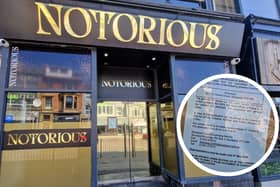 Notorious in Blackpool