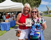 Lisa Giffin and Jane Newsham who won third place at the Dalemain World Marmalade Awards