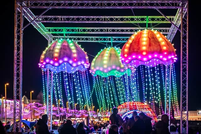 The annual Lightpool Festival is a spectacular contemporary showcase of immersive light-based art installations, live performances, 3D projection shows and family-friendly activities twinkling across Blackpool.