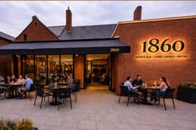 An artist's impression of how the new 1860 bar will look