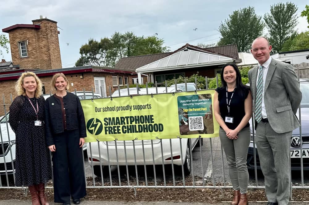 Fylde MP Andrew Snowden at Ansdell Primary School