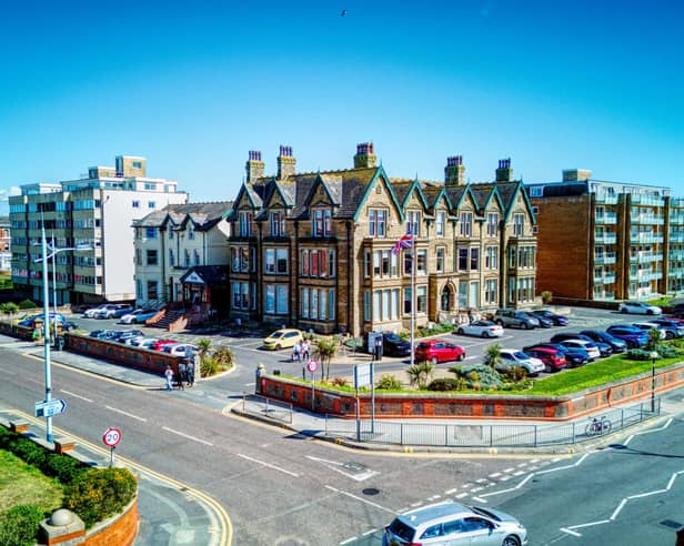 Councillor Richard Redcliffe, has taken up the role of first citizen of Fylde. Pictured if St Annes Town Hall