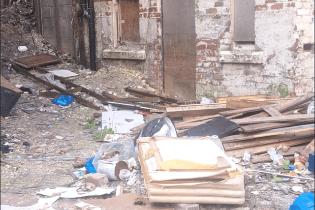 The eyesore building on the corner of Central Drive and Havelock Street in Blackpool