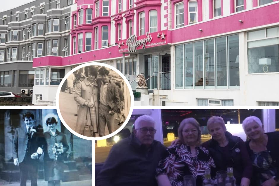 Paar, das in Blackpool seinen 60. Hochzeitstag feiert, ist nach einer ...