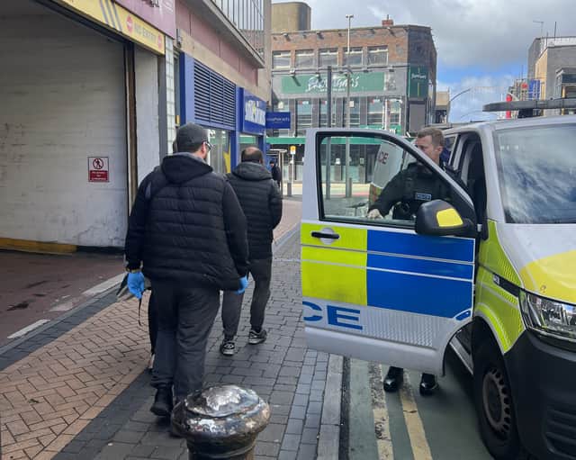 Day of action saw police and partners issue 10 Community Protection Warnings (CPW), three Community Protection Notices (CPN), three travel warrants being issued across the day and deal with 19 people for breaching a public spaces protection order (PSPO), which prevents people from street drinking.