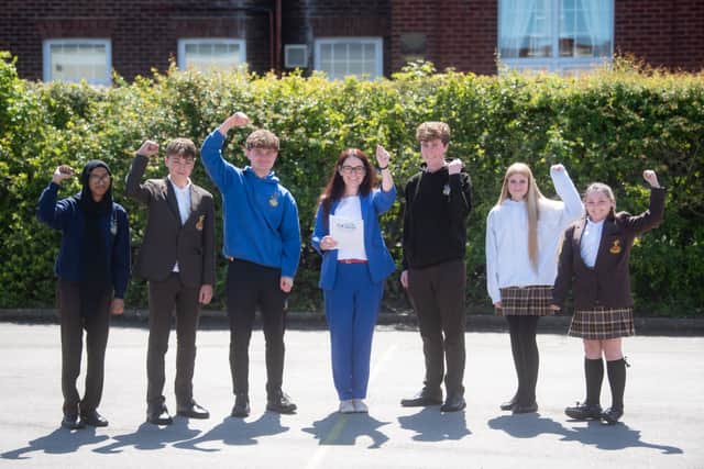 Clare Doherty, headteacher for Baines School in Poulton, is celebrating after their recent Ofsted report