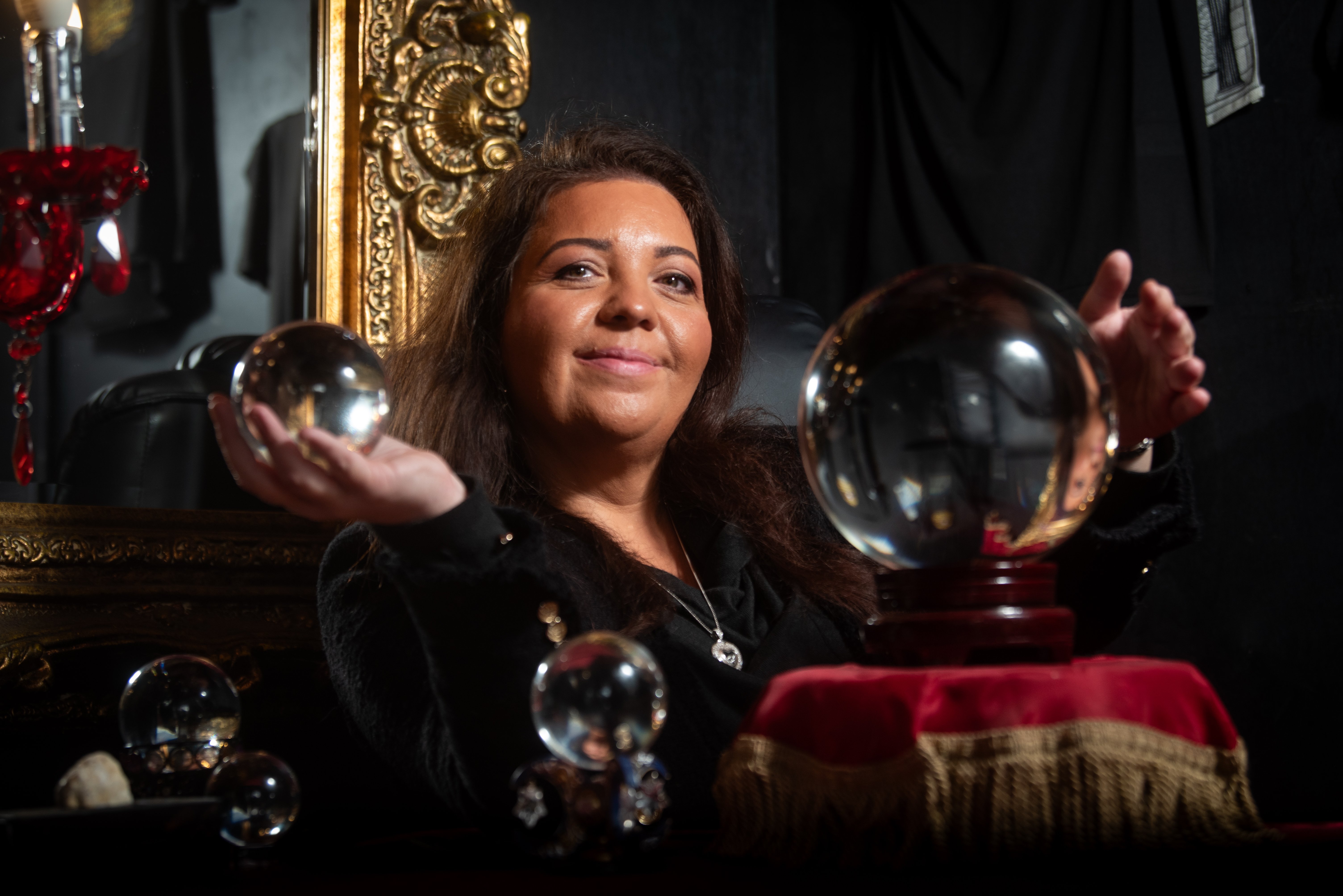 Blackpool's Romany gypsy fortune teller Sarah Petulengro explains why her job on Central Pier is never boring