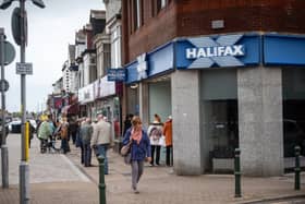 Halifax bank in Cleveleys