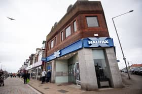 Halifax bank in Cleveleys