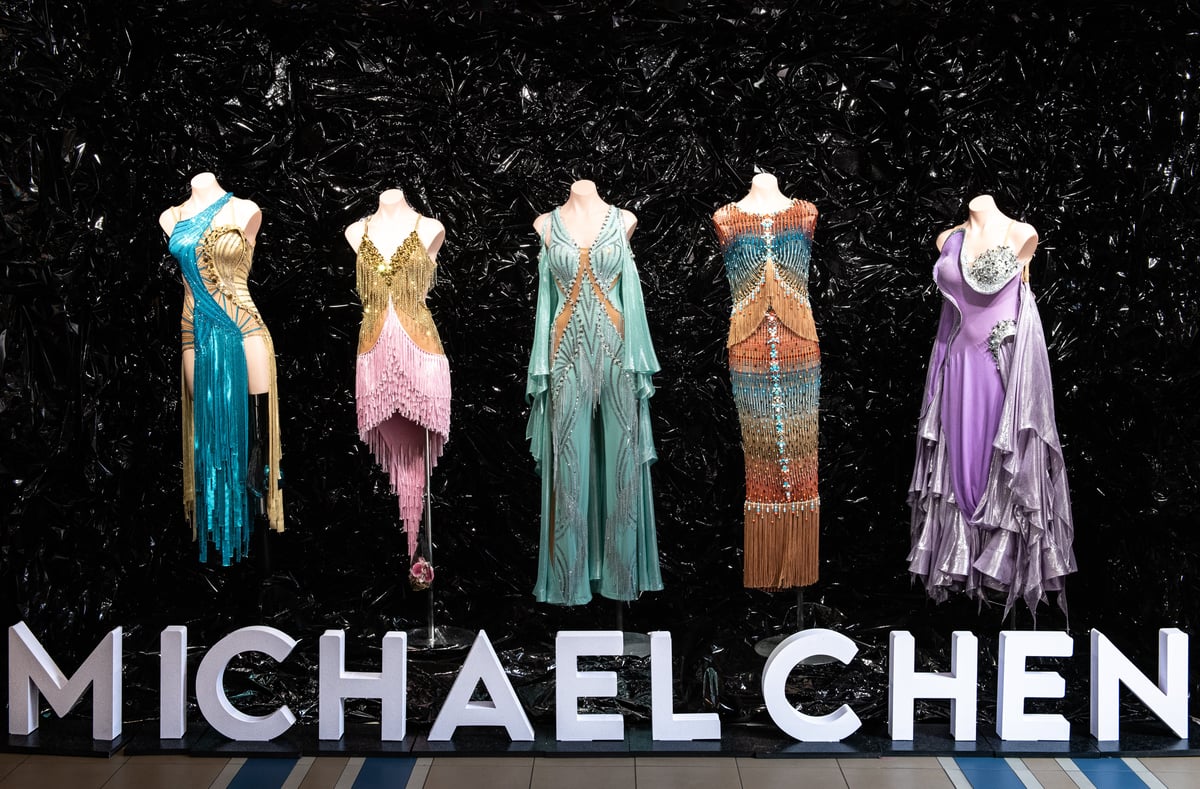 I tried on a £4k Michael Chen ballgown at Blackpool Dance
