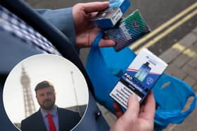 Chris Webb, MP for Blackpool South, says that the Labour government under Prime Minister Keir Starmer is ‘sending a clear message to organised crime gangs exploiting our high streets’, 