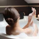 I tested four luxury bath products from SBC, Highland Soap Company, Aromatherapy Associates and NEOM to see which one delivered the ultimate at-home spa experience – and one clear favourite emerged. Photo posed by model.
