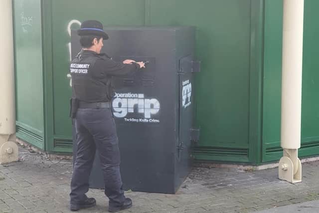 Sceptre - a police focus on knife crime - saw 628 weapons seized