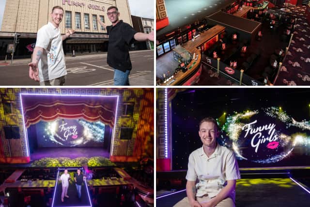 Blackpool's world famous Funny Girls kicks off its new season under new ownership with a new look stage and 'modernised' show.